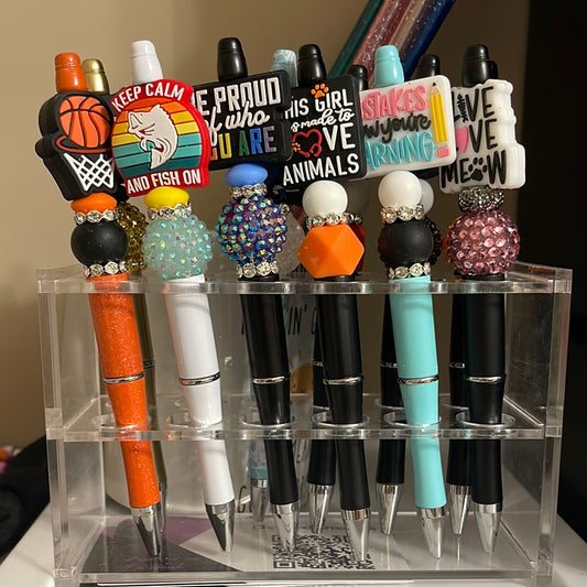 Beaded Pens- Seen on LIVE
