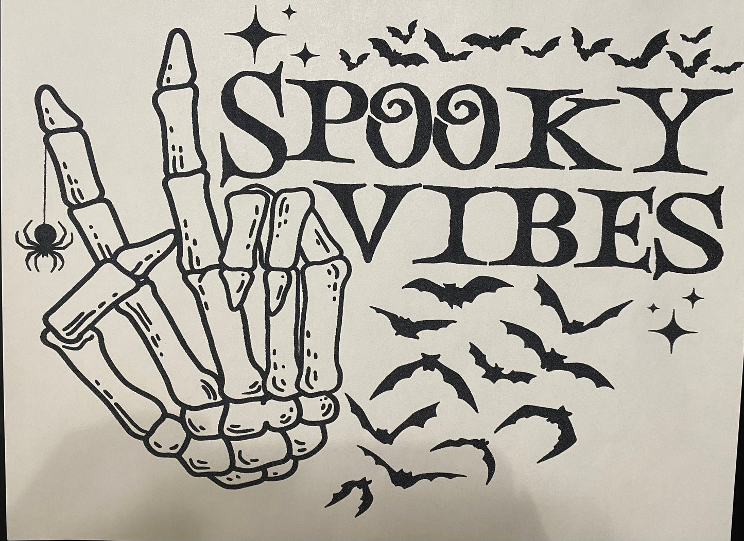 Spooky Vibes (Add size and color at checkout)