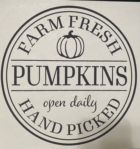Pumpkin Farm (Add size and color at checkout)