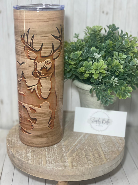 Wood Grain Deer