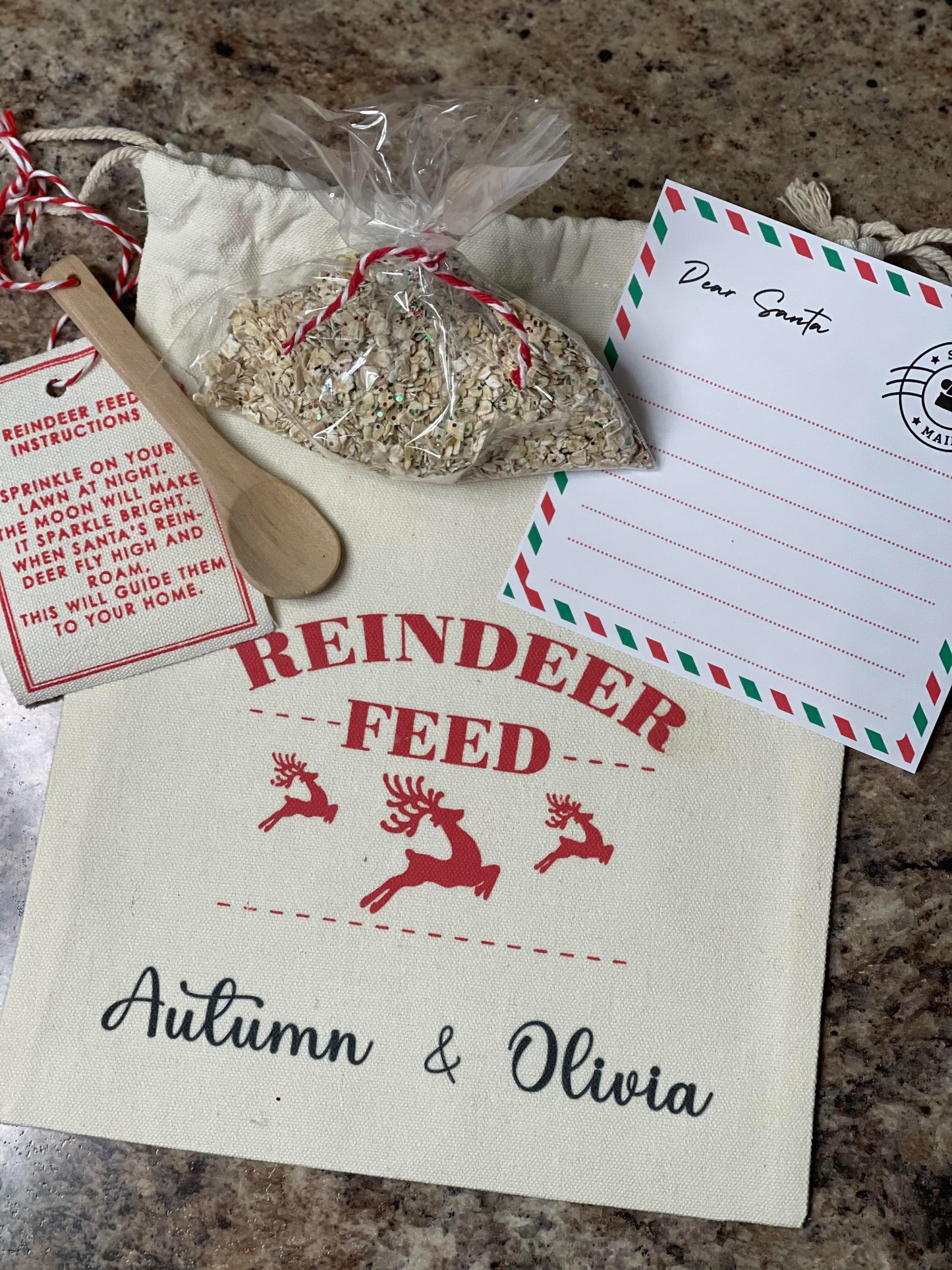 Reindeer Feed Bags