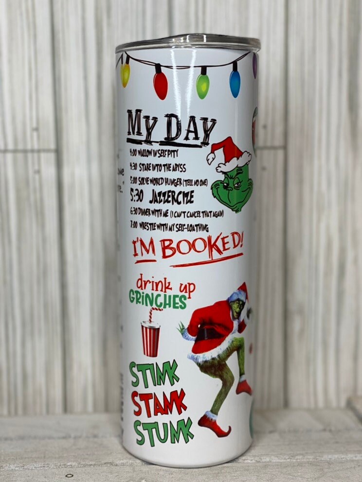 Dr. Seuss™ - Grinch Mean One, 20 oz Stainless Tumbler